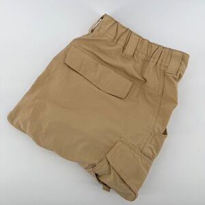 REI Cargo Shorts Hiking Outdoor Utility Gorpcore Nylon Large Tan